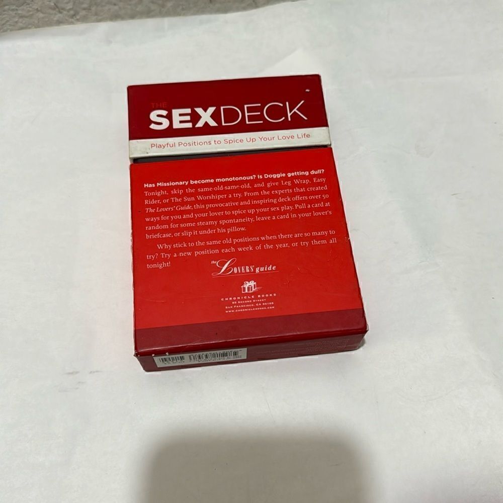 Sex Deck - Playful Positions to spice up your love life, Gently used once